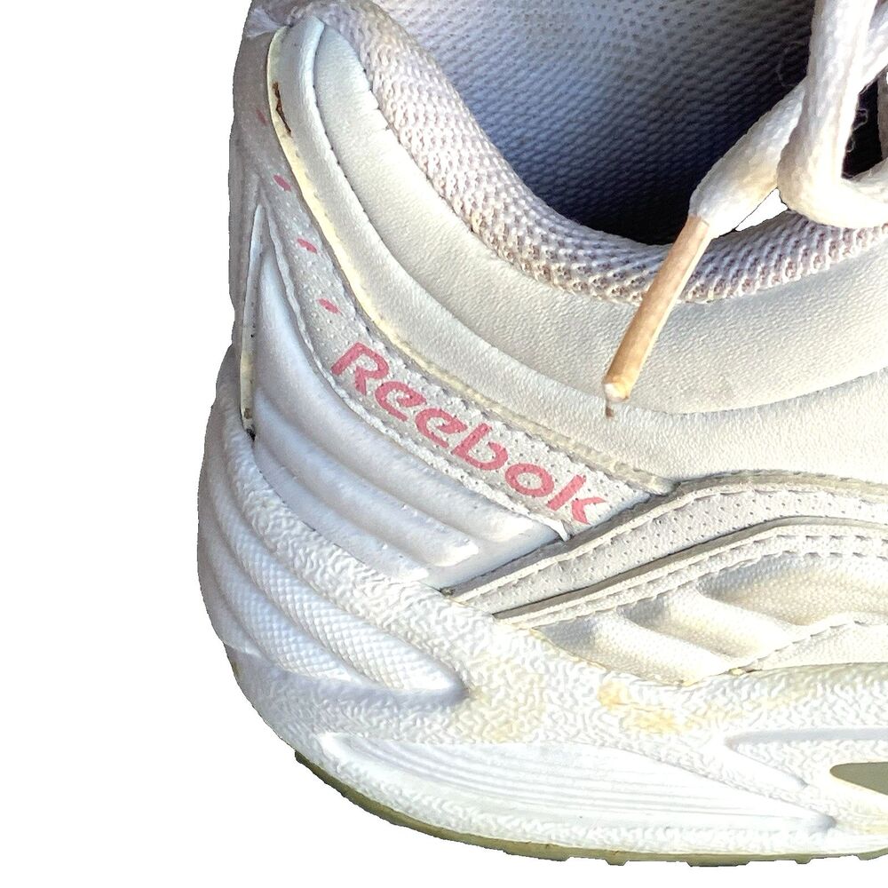 Reebok Vintage Aerobics Sneakers RB505 TYI Low Leather White 6 Womens Shoe Y2K - Picture 7 of 13